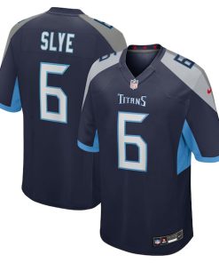 Alternative view of Joey Slye Tennessee Titans Nike Team Game Jersey -  Navy