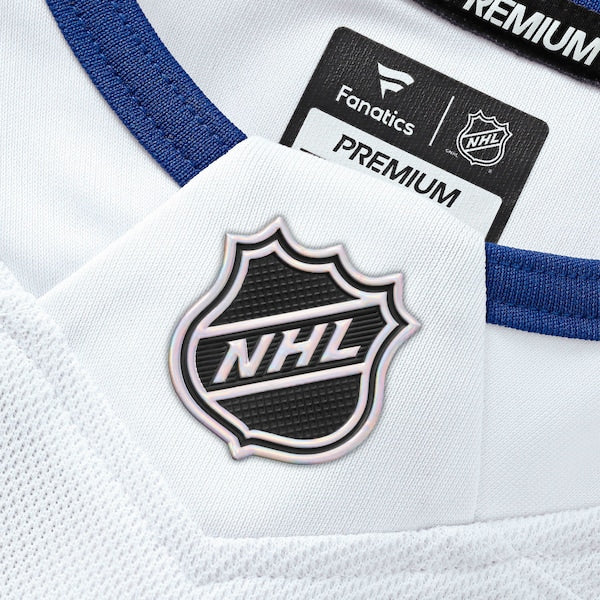 Tampa Bay Lightning Away Premium Jersey - White/Blue/Black - Image 6