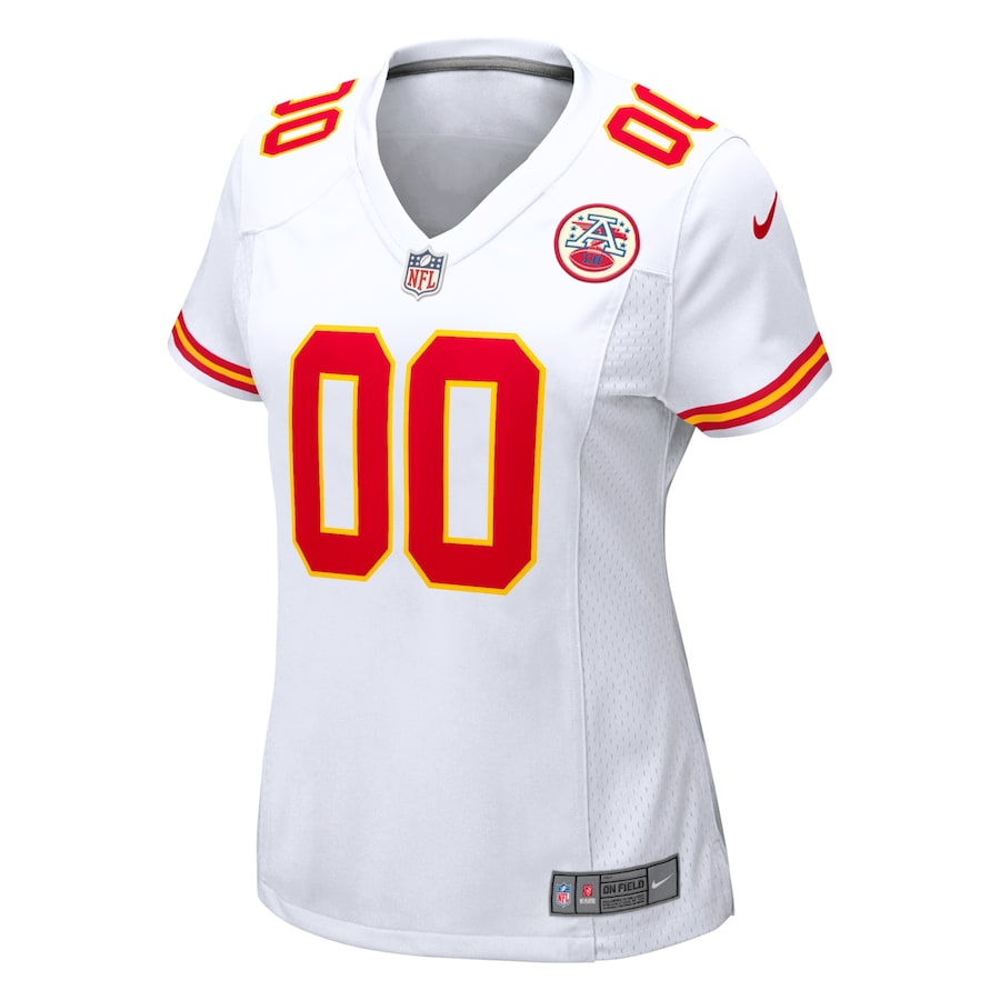 Kansas City Chiefs Nike Women's Custom Game Jersey - White - Image 2