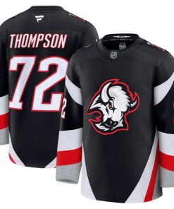 Alternative view of Tage Thompson Buffalo Sabres  Alternate Premium Jersey - Black