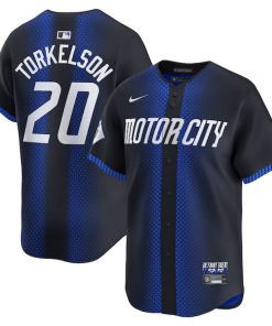 Spencer Torkelson Detroit Tigers Nike 2024 City Connect Limited Jersey - Navy