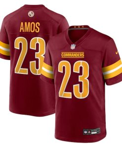 Trey Amos Washington Commanders Nike Team Game Jersey -  Burgundy