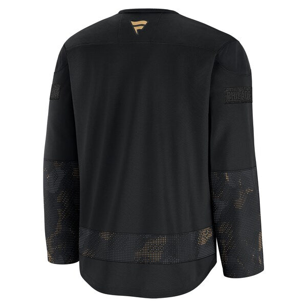 Philadelphia Flyers 2024 Military Appreciation Practice Jersey - Black - Image 3