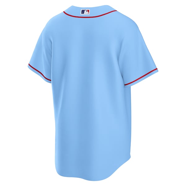 St. Louis Cardinals Nike Alternate Replica Team Jersey - Light Blue - Image 3