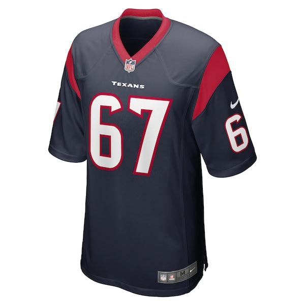 Nick Broeker Houston Texans Nike Team Game Jersey - Navy - Image 2