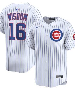Patrick Wisdom Chicago Cubs Nike Alternate Limited Player Jersey - White
