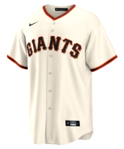 Alternative view of Evan Longoria San Francisco Giants Nike Home Retired Player Replica Jersey - Cream