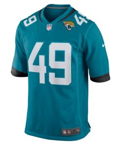 Alternative view of Leonard Taylor Jacksonville Jaguars Nike  Game Jersey -  Teal