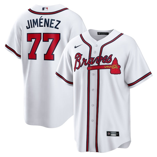 Joe Jim¨¦nez Atlanta Braves Nike Home Replica Player Jersey - White