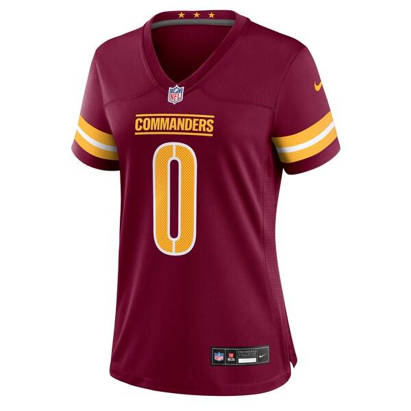 Mike Sainristil Washington Commanders Nike Women's Game Jersey - Burgundy - Image 3