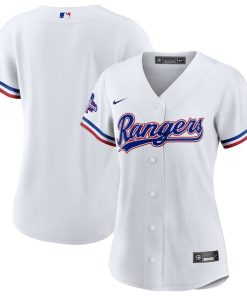 Texas Rangers Nike Women's Home 2023 World Series Champions Replica Team Jersey - White