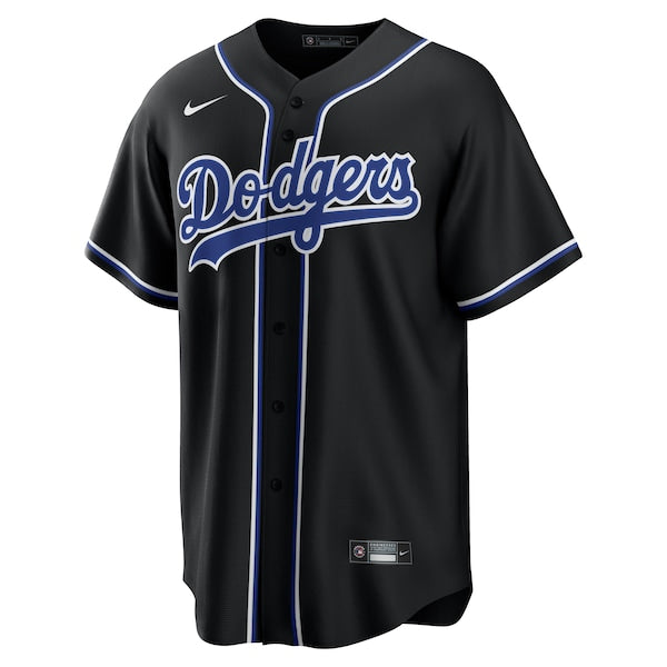 Shohei Ohtani Los Angeles Dodgers Nike Youth Lights Out Replica Player Jersey - Black - Image 2