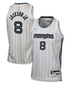 Jaren Jackson Jr. Memphis Grizzlies Nike Youth 2025/26 City Edition Swingman Jersey - White