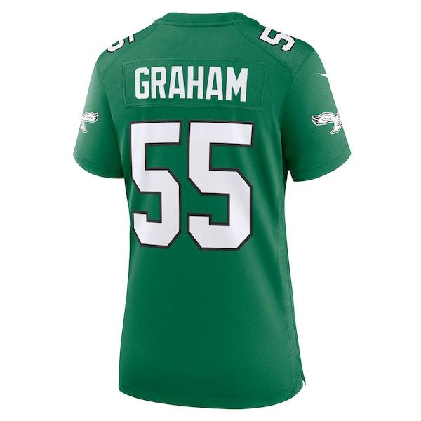 Brandon Graham Philadelphia Eagles Nike Women's Alternate Game Jersey - Kelly Green - Image 3