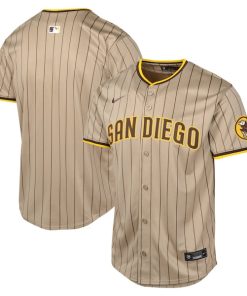 San Diego Padres Nike Youth Alternate Limited Jersey - Tan