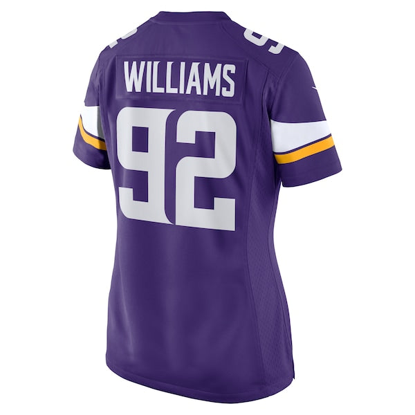 Jonah Williams Minnesota Vikings Nike Women's Team Game Jersey - Purple - Image 3