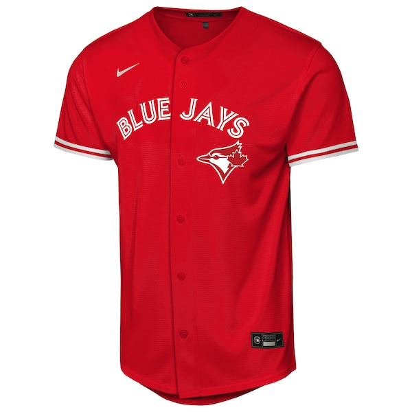 Andr¨¦s Gim¨¦nez Toronto Blue Jays Nike Youth Canada Day Replica Jersey - Red - Image 2