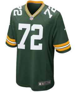Alternative view of Gerhard de Beer Green Bay Packers Nike Youth Game Jersey - Green