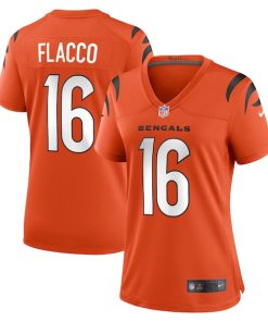 Joe Flacco Cincinnati Bengals Nike Women's Alternate Game Jersey -  Orange