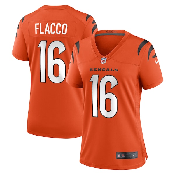 Joe Flacco Cincinnati Bengals Nike Women's Alternate Game Jersey - Orange