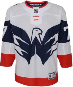 Alternative view of TJ Oshie Washington Capitals Youth 2023 NHL Stadium Series Player Jersey - White