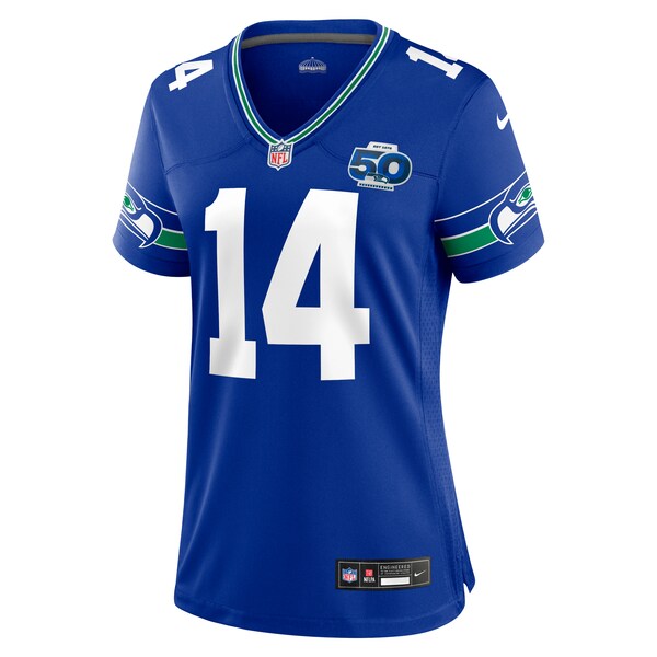 Sam Darnold Seattle Seahawks Nike Women's Alternate 2 50th Season Game Jersey - Royal/College Navy - Image 3