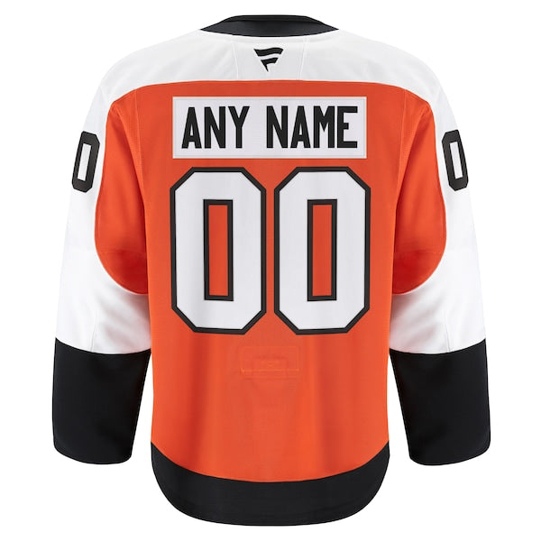 Philadelphia Flyers Home Authentic Pro Custom Jersey - Orange - Image 7