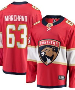 Brad Marchand Florida Panthers  Home Breakaway Jersey - Red