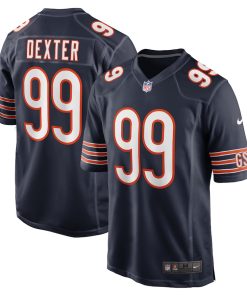 Gervon Dexter Sr Chicago Bears Nike Team Game Jersey -  Navy