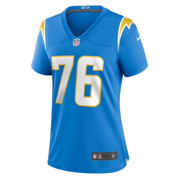 Joe Alt Los Angeles Chargers Nike Women's 2024 NFL Draft First Round Pick Player Game Jersey - Powder Blue - Image 2
