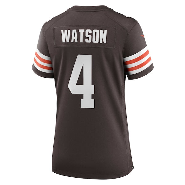 Deshaun Watson Cleveland Browns Nike Women's Player Jersey - Brown/White - Image 4