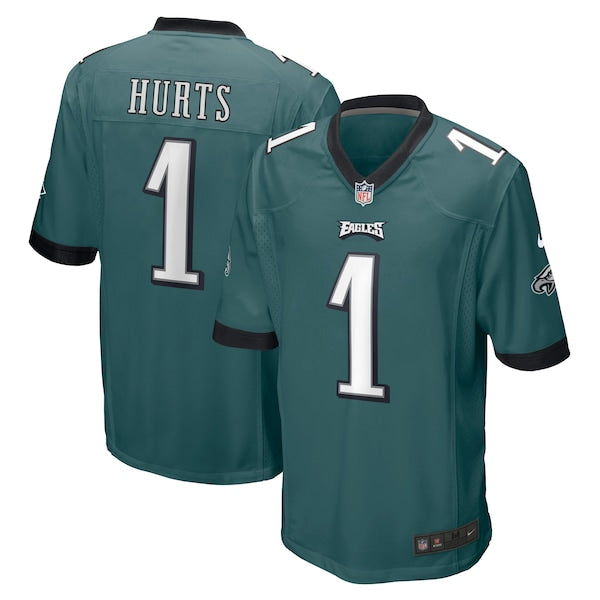 Jalen Hurts Philadelphia Eagles Nike Player Jersey - Midnight Green/Kelly Green