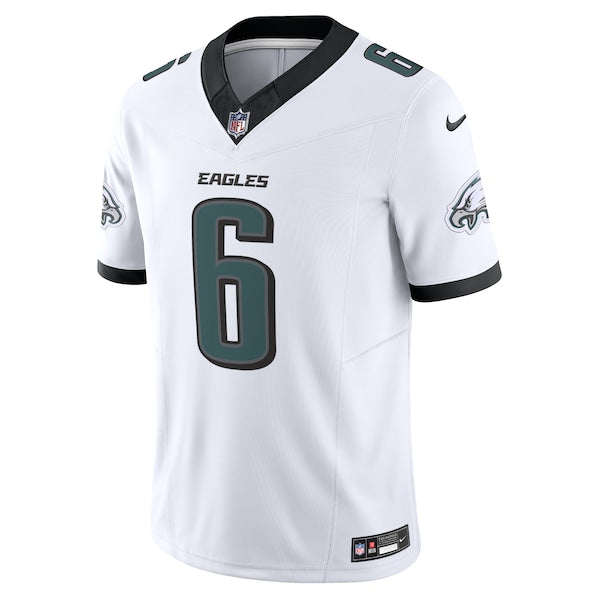 DeVonta Smith Philadelphia Eagles Nike Vapor F.U.S.E. Limited Jersey - White/Black/Green - Image 3