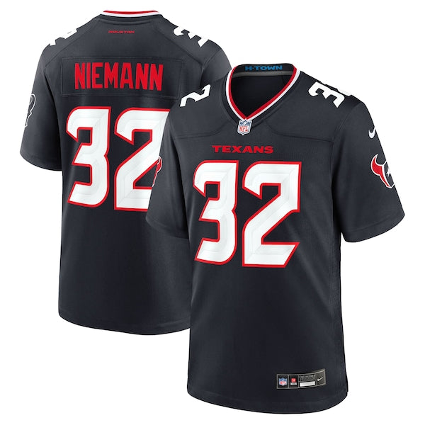 Nick Niemann Houston Texans Nike Team Game Jersey - Navy - Image 2