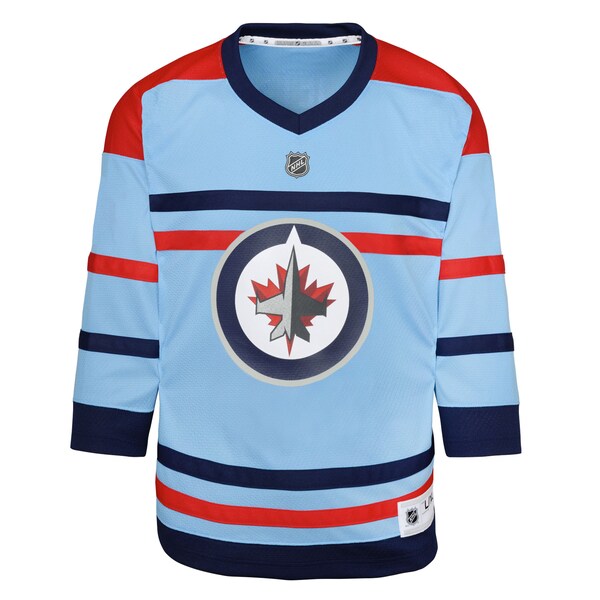 Winnipeg Jets Preschool Anniversary Replica Jersey - Light Blue - Image 2