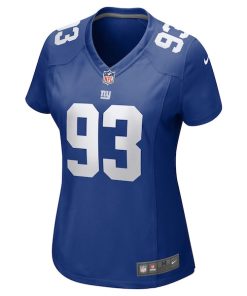 Alternative view of Rakeem Nunez-Roches New York Giants Nike Women's Game Player Jersey - Royal