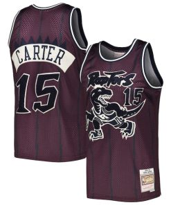 Vince Carter Toronto Raptors  Hardwood Classics Off-Court Swingman Jersey - Purple