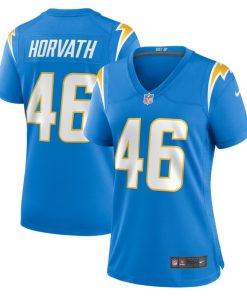 Zander Horvath Los Angeles Chargers Nike Women's  Game Jersey -  Powder Blue