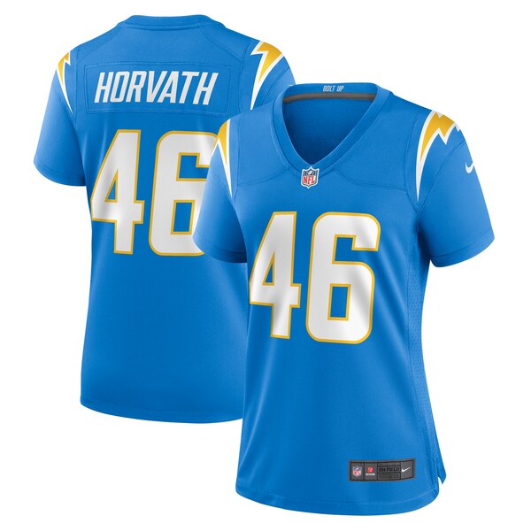 Zander Horvath Los Angeles Chargers Nike Women's Game Jersey - Powder Blue