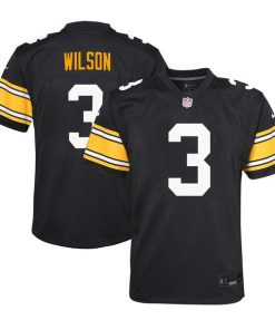 Russell Wilson Pittsburgh Steelers Nike Youth Alternate Player Game Jersey - Black