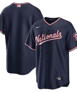 Washington Nationals Nike Alternate Replica Team Jersey - Navy