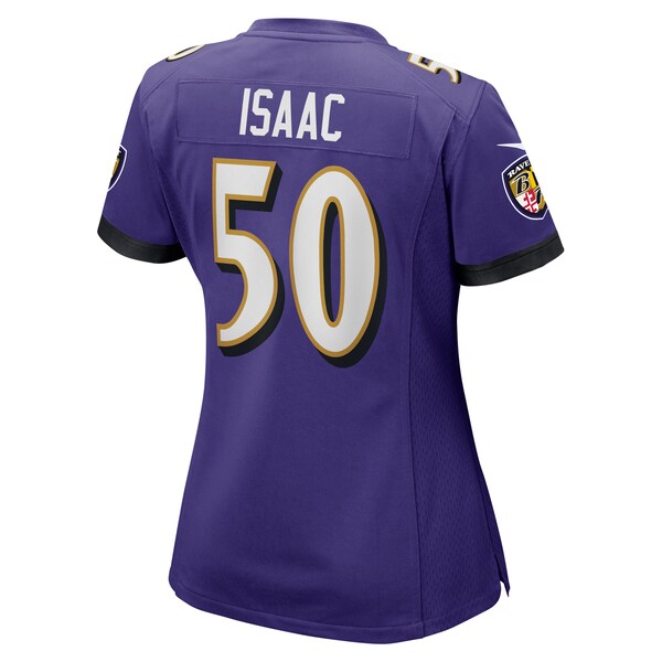 Adisa Isaac Baltimore Ravens Nike Women's Game Jersey - Purple - Image 4