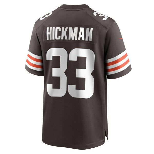 Ronnie Hickman Cleveland Browns Nike Team Game Jersey - Brown - Image 3