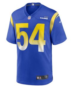 Alternative view of Olakunle Fatukasi Los Angeles Rams Nike  Game Jersey -  Royal