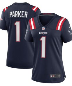 DeVante Parker New England Patriots Nike Women's Game Jersey - Navy