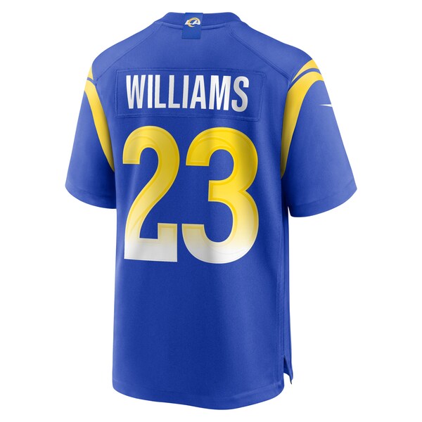 Kyren Williams Los Angeles Rams Nike Game Player Jersey - Royal/White - Image 4
