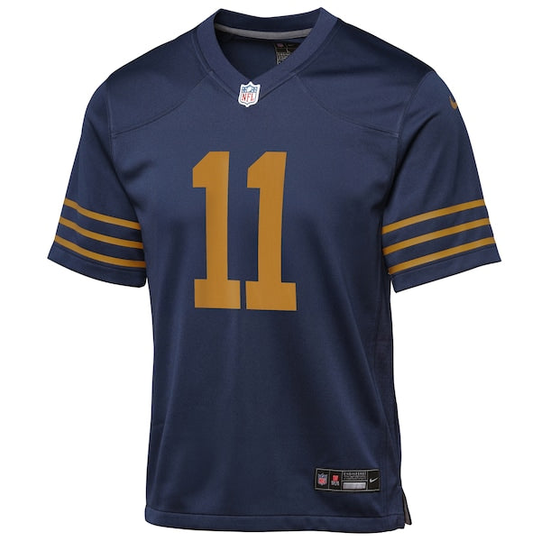 Jayden Reed Green Bay Packers Nike Youth The 1923 Classic Game Jersey - Navy - Image 2