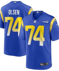 Merlin Olsen Los Angeles Rams Nike Game Retired Player Jersey - Royal