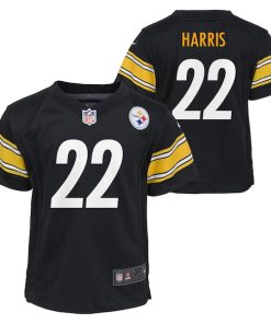 Najee Harris Pittsburgh Steelers Nike Toddler Game Jersey - Black