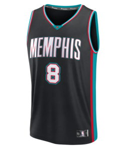 Alternative view of Jaren Jackson Jr. Memphis Grizzlies  Fastbreak Jersey - Classic Edition - Black